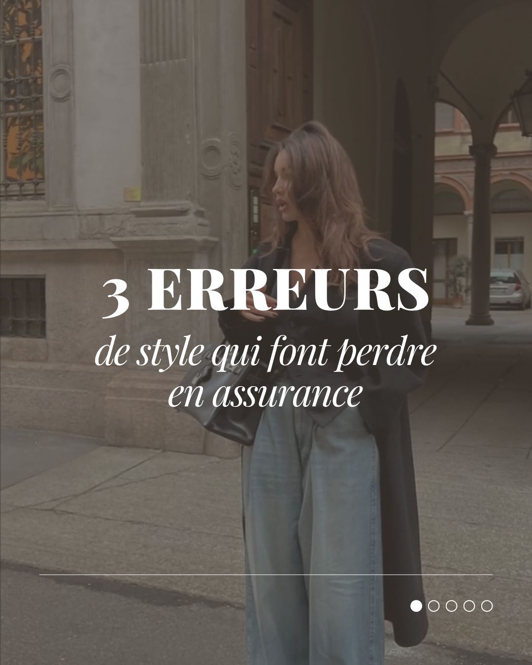 3 erreurs style à éviter